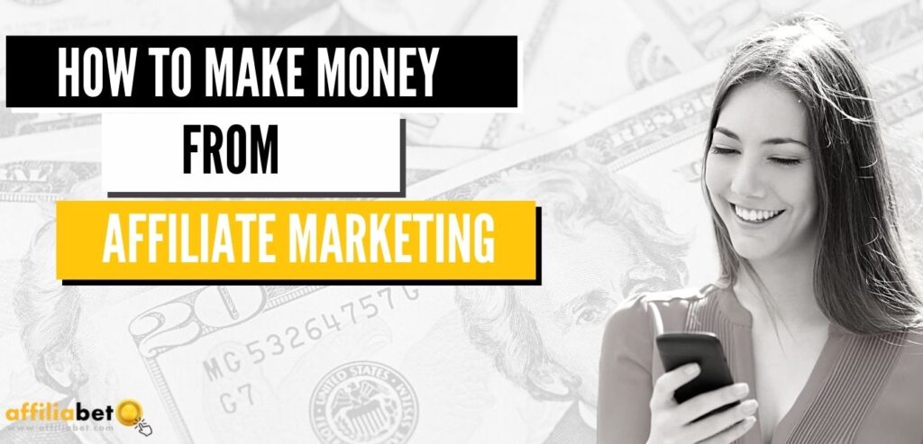 How to take money from affilate marketing