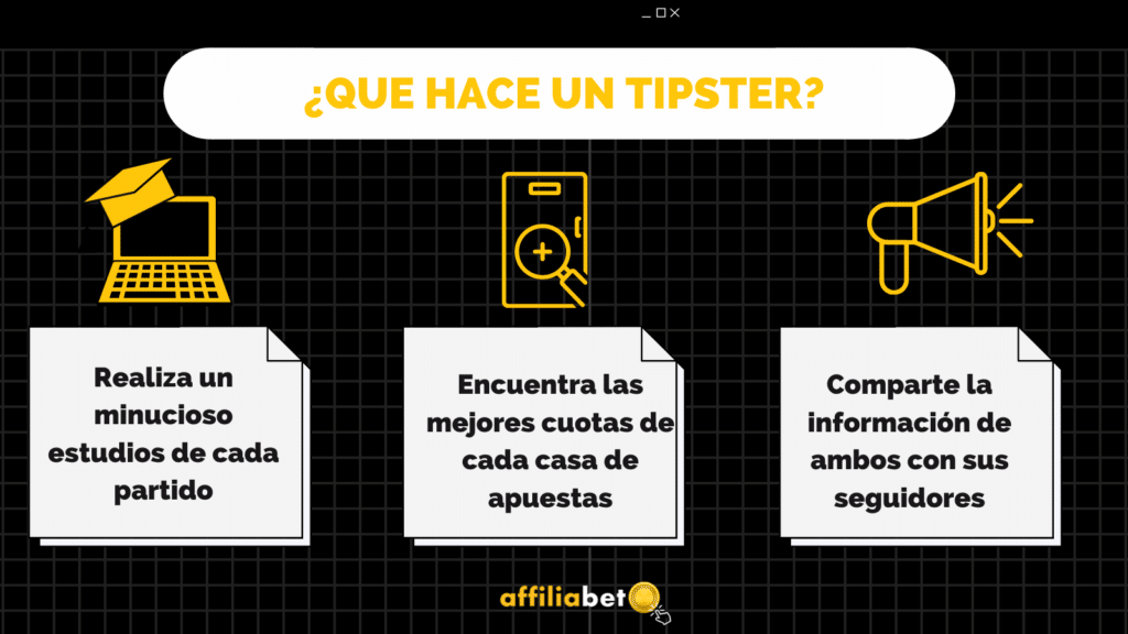 ¿Qué hace un tipster