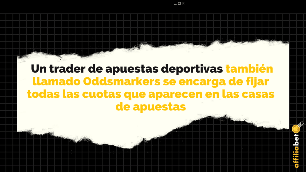 trader de apuestas deportivas