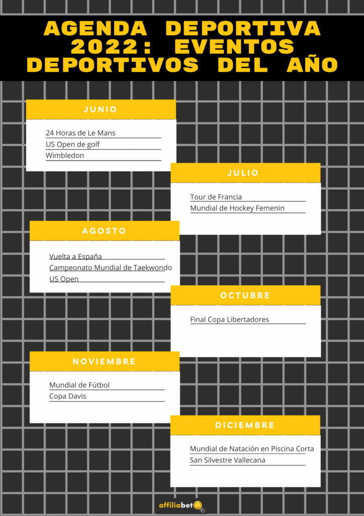 calendario deportivo