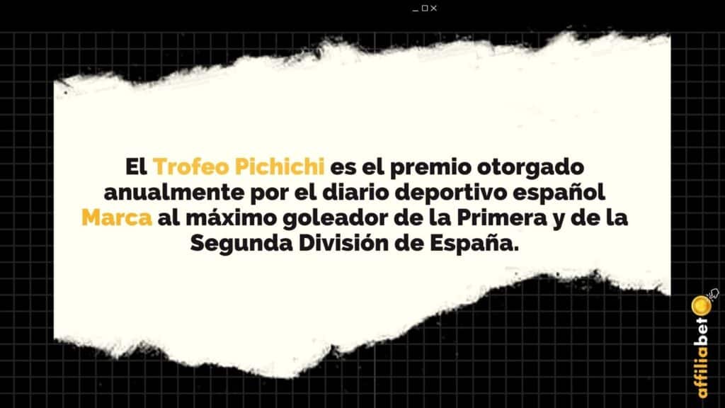 trofeo pichichi